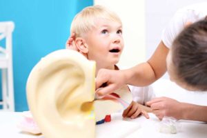 Hearing loss in a child